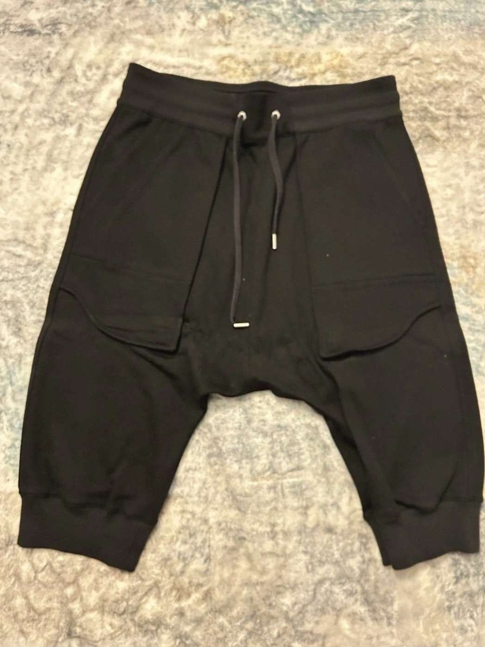 HELMUT LANG Cropped Sweatpants Men’s Size S Drop-Crotch